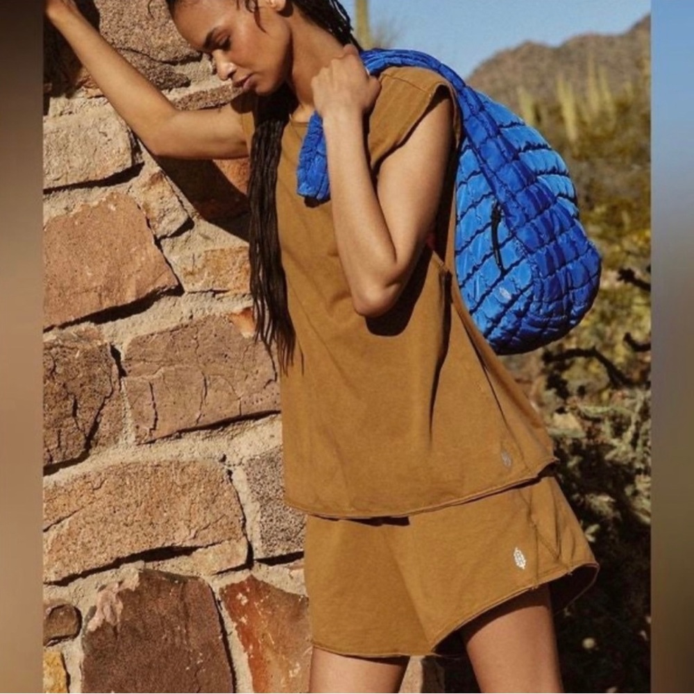 Free People Hot Shot Open Back Set Size Small “Tobacco” NWOT - Picture 6 of 14